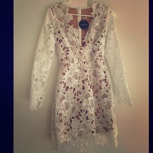 Joyfunear brand- new lace dress